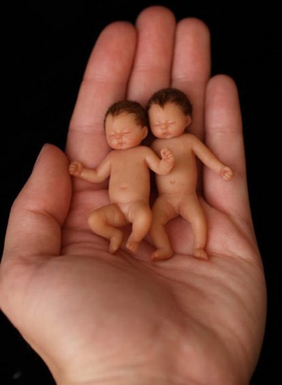 Baby Sculptures by Camille Allen