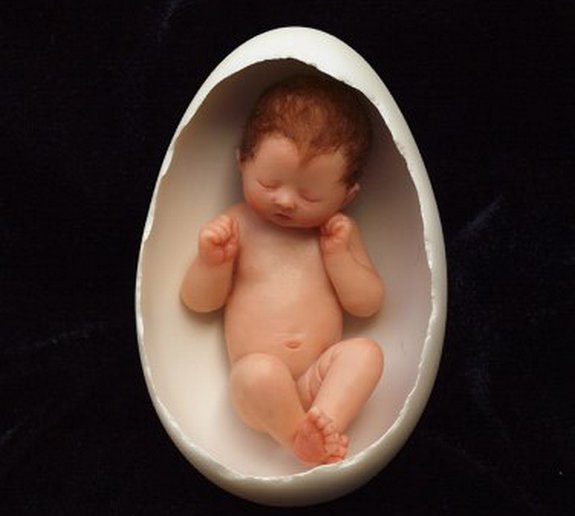 Baby Sculptures by Camille Allen