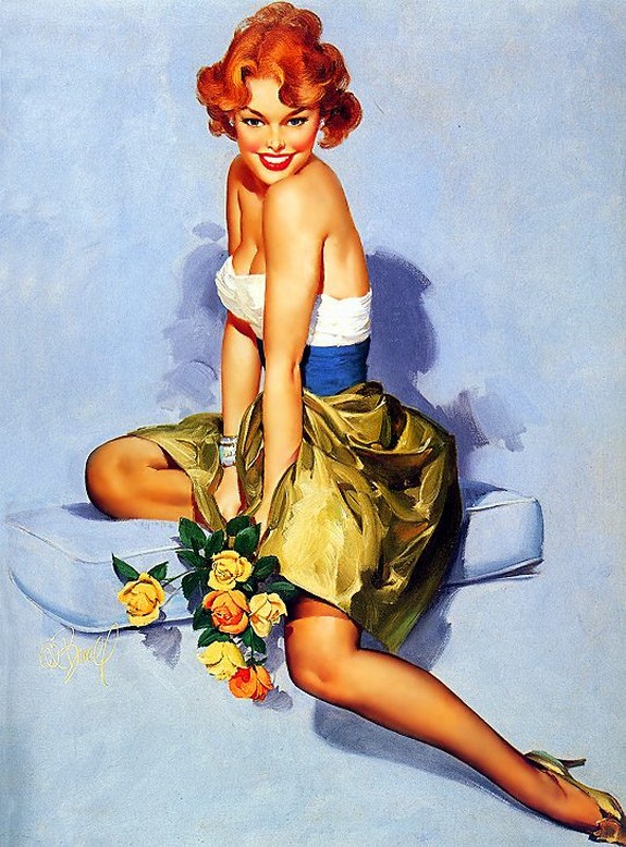 The Best Pin Up Girl Paintings