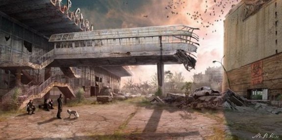 post apocalyptic world 03 in Realistic Post Apocalyptic World by Vladimir Manyuhin 