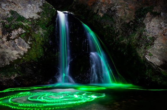 neon waterfalls 04 in Neon Waterfalls