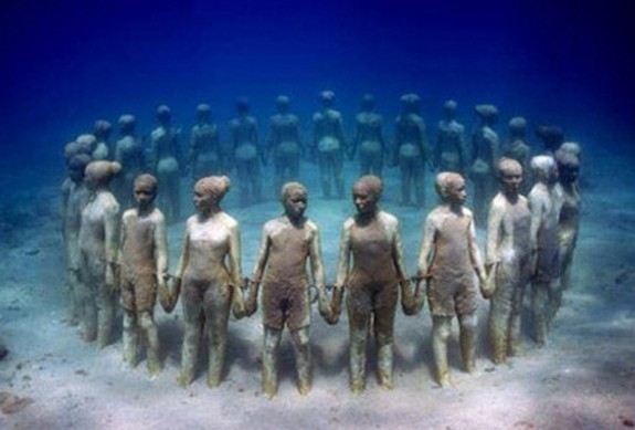 underwater sculpture park 01 in Underwater Sculpture Park