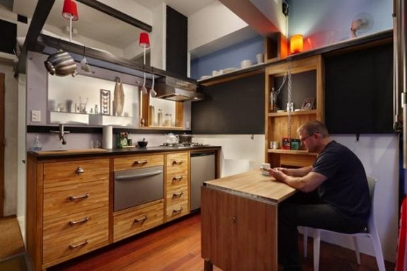 smallest apartment ever 03 in 182 Square Foot Apartment Design