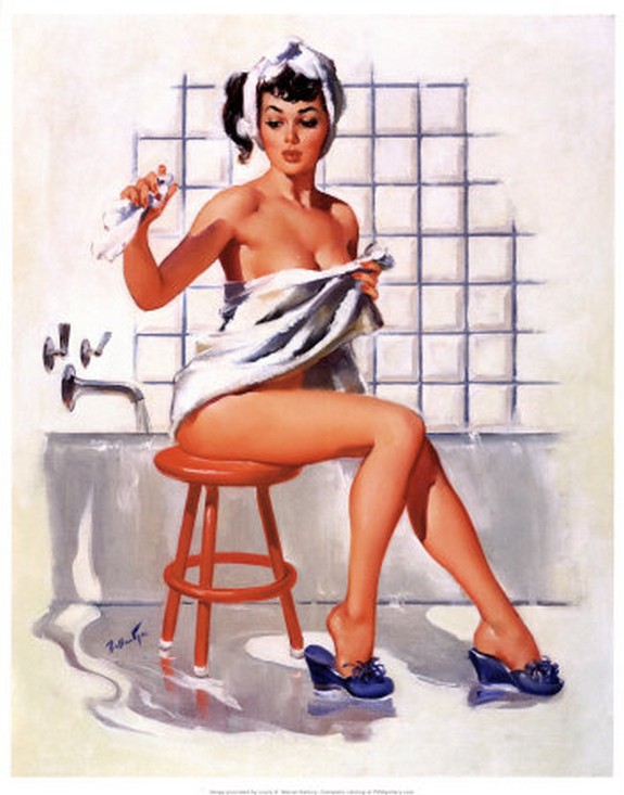 pin up girls 04 in The Best Pin up Girl Paintings