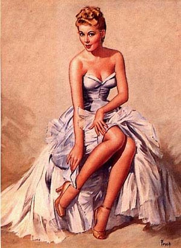 pin up girls 11 in The Best Pin up Girl Paintings
