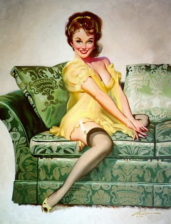 pin up girls 14 in The Best Pin up Girl Paintings