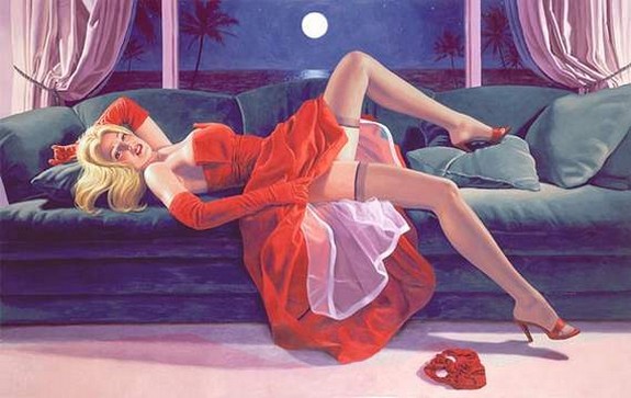 pin up girls 15 in The Best Pin up Girl Paintings