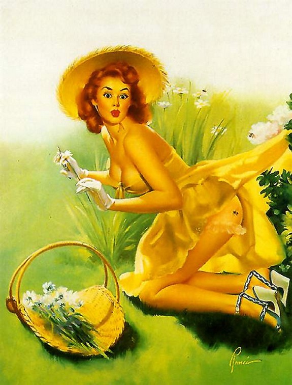 pin up girls 16 in The Best Pin up Girl Paintings