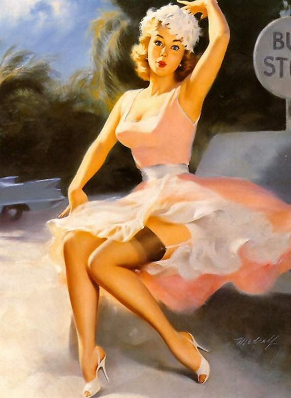 pin up girls 20 in The Best Pin up Girl Paintings
