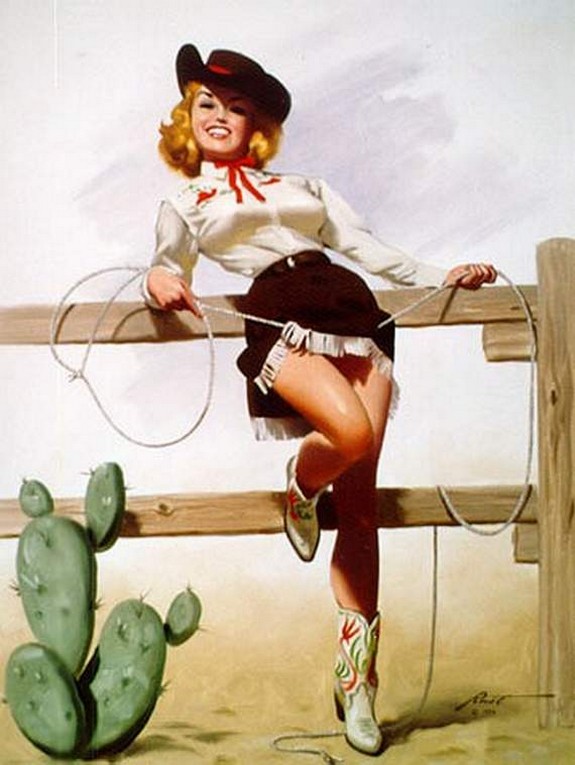 pin up girls 23 in The Best Pin up Girl Paintings