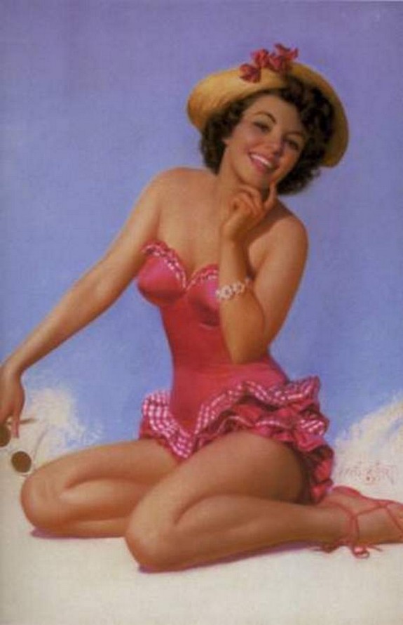 pin up girls 28 in The Best Pin up Girl Paintings