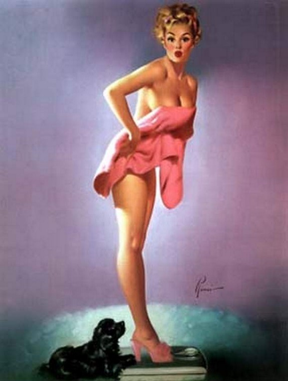 pin up girls 30 in The Best Pin up Girl Paintings
