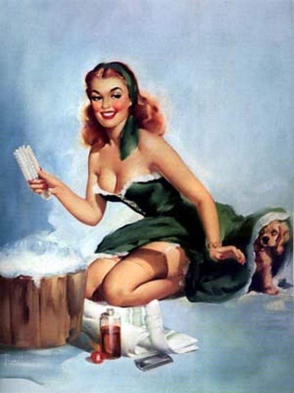 pin up girls 31 in The Best Pin up Girl Paintings