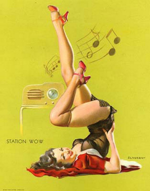 pin up girls 38 in The Best Pin up Girl Paintings