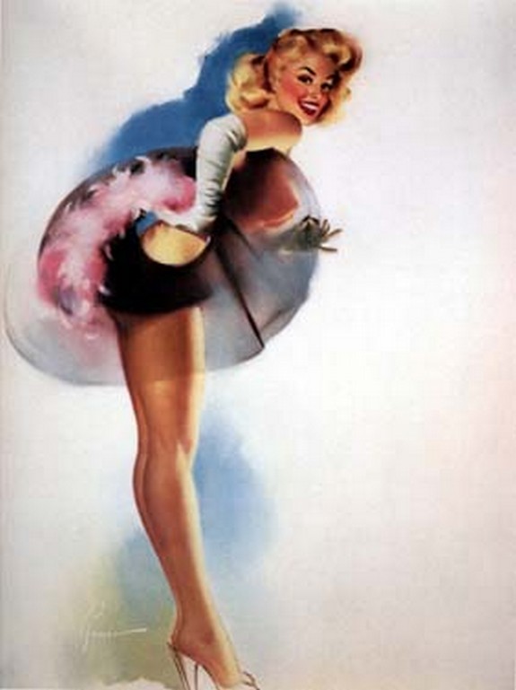 pin up girls 42 in The Best Pin up Girl Paintings