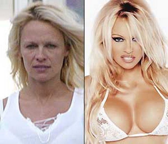 before and after make up 16 in Celebrities Before and After Make up
