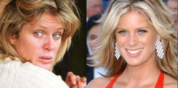 before and after make up 19 in Celebrities Before and After Make up