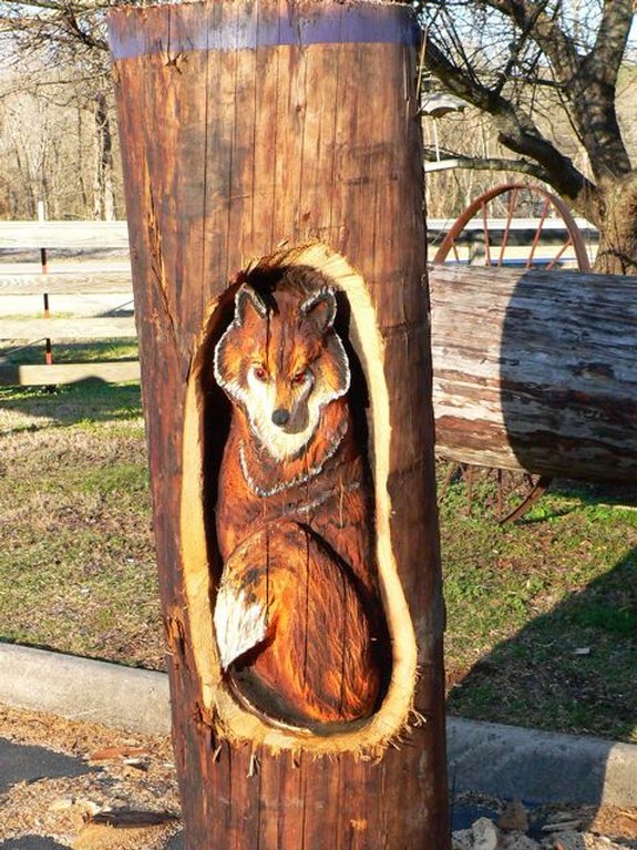 chainsaw wooden art 26 in Awesome Chainsaw Wooden Art
