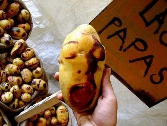 amazing potato art 01 in Potato Face People Are Looking Back At You