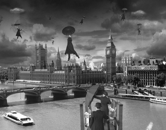 whimsically surreal photo montages 03 in Whimsically Surreal Photo Montages by Thomas Barbéy