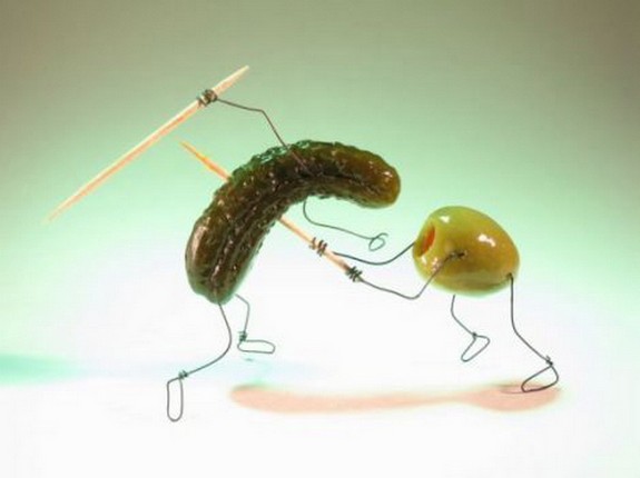 humorous and funny art of bent objects 16 in Magic of Twisting and Bending Sculpture by Terry Border