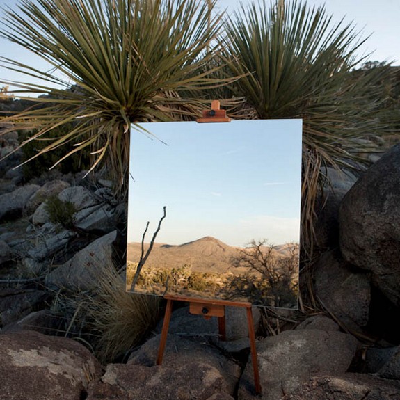 photographs of mirrors in the desert 01 in Photographs of Mirrors in the Desert