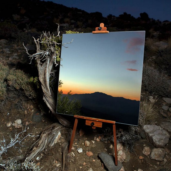 photographs of mirrors in the desert 03 in Photographs of Mirrors in the Desert