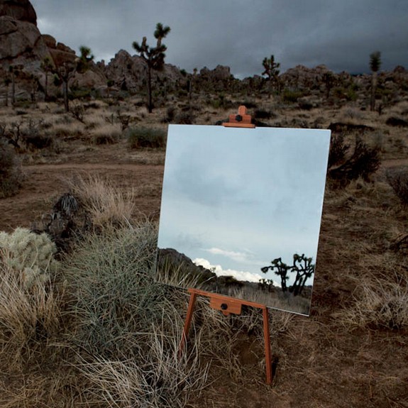 photographs of mirrors in the desert 04 in Photographs of Mirrors in the Desert