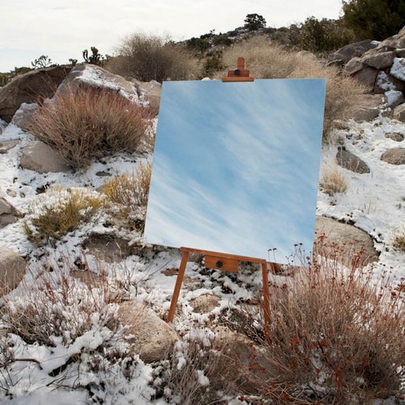 Photographs of Mirrors in the Desert