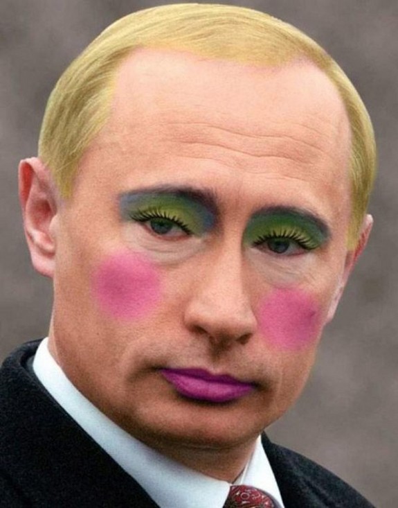 politicians with makeup 15 in 17 Wacky Photos of Politicians With Makeup