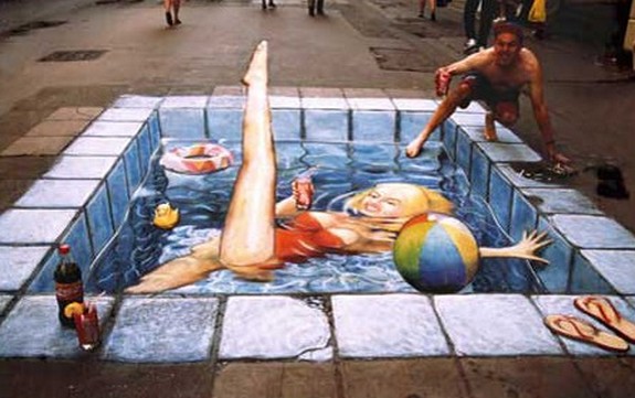 amazing art 01 in 3D Street Art on the Pavements Around the World