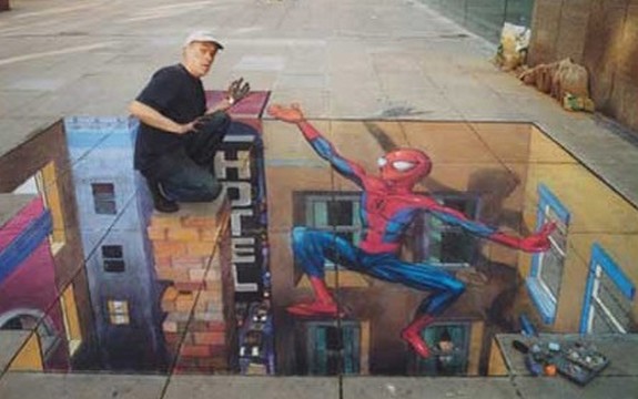 amazing art 04 in 3D Street Art on the Pavements Around the World