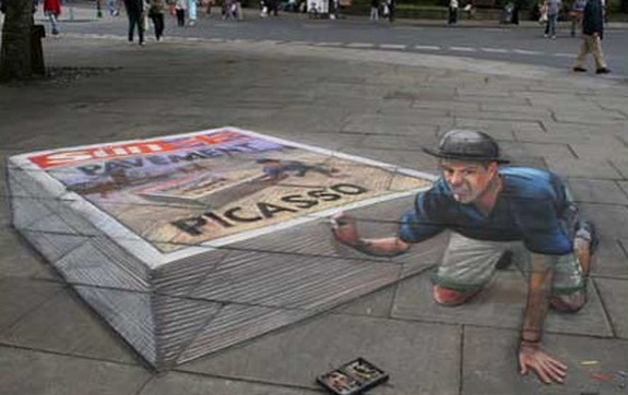 amazing art 12 in 3D Street Art on the Pavements Around the World