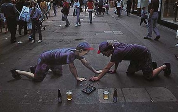 amazing art 14 in 3D Street Art on the Pavements Around the World