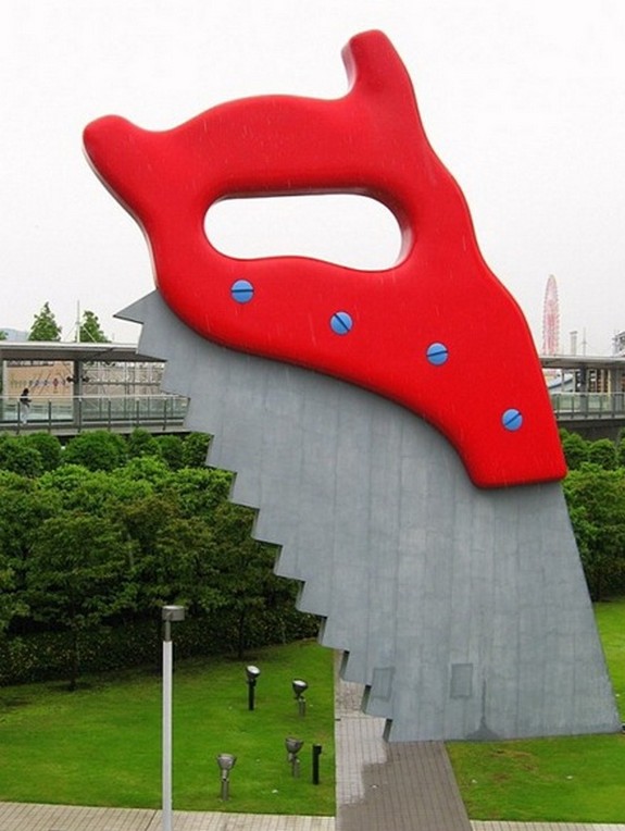 giant sculptures 10 in Giant Sculptures by Claes Oldenburg