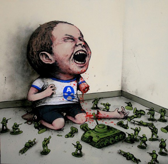 the french banksy 01 in The French Banksy: Incredible Works of Artist Dran