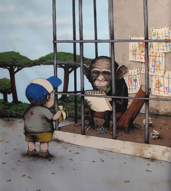 the french banksy 03 in The French Banksy: Incredible Works of Artist Dran