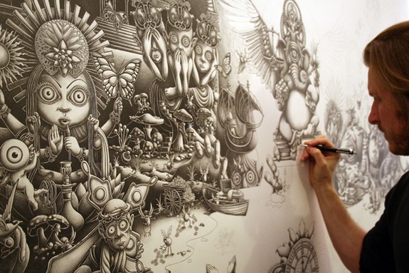 10 mind blowing mega size drawings by joe fenton 01 in 10 Mind Blowing Mega Size Drawings by Joe Fenton