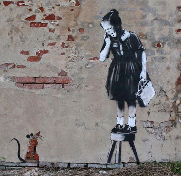 top 10 beautiful street art 07 in Top 10 Beautiful Street Art by Banksy