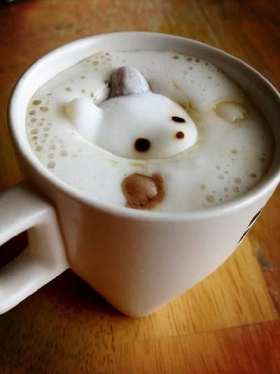 coolest pieces of latte art 09 in Latte Art for Good Start of Your Day
